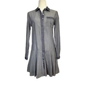 Sam Edelman Stripped Shirt Dress